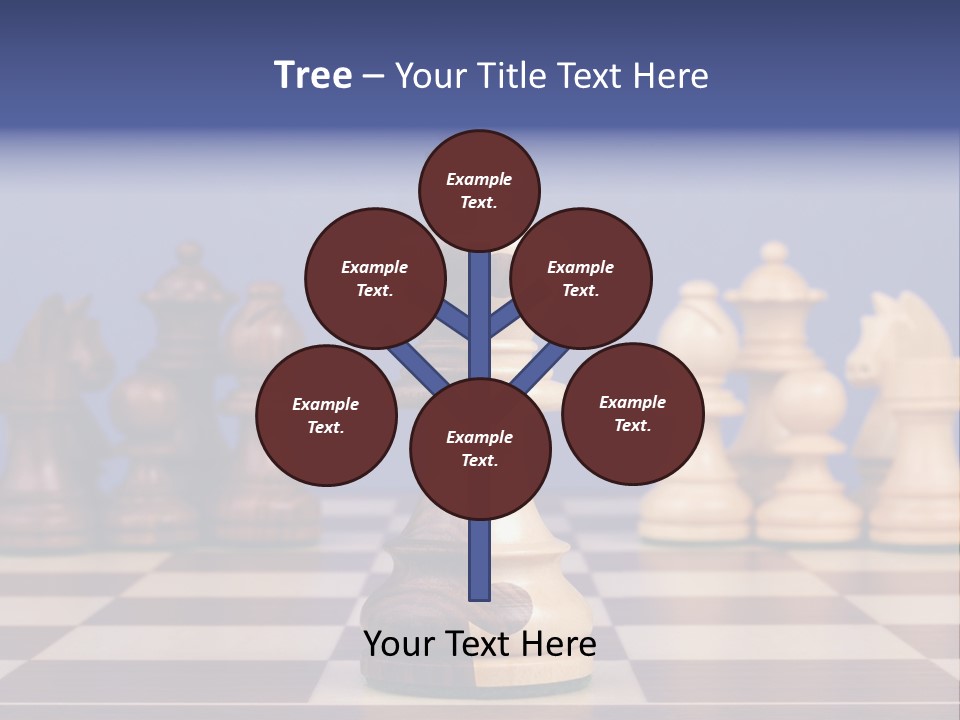 Chess Board PowerPoint Template