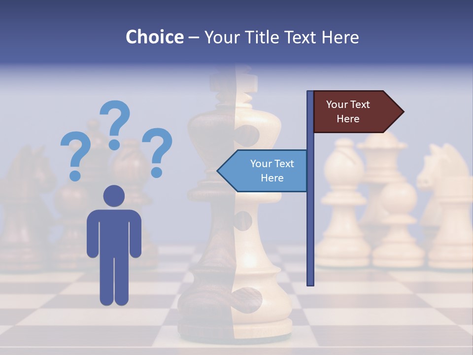 Chess Board PowerPoint Template