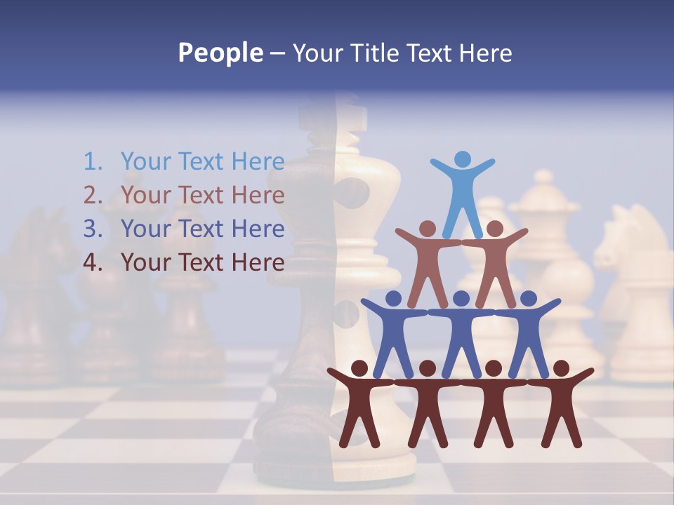 Chess Board PowerPoint Template