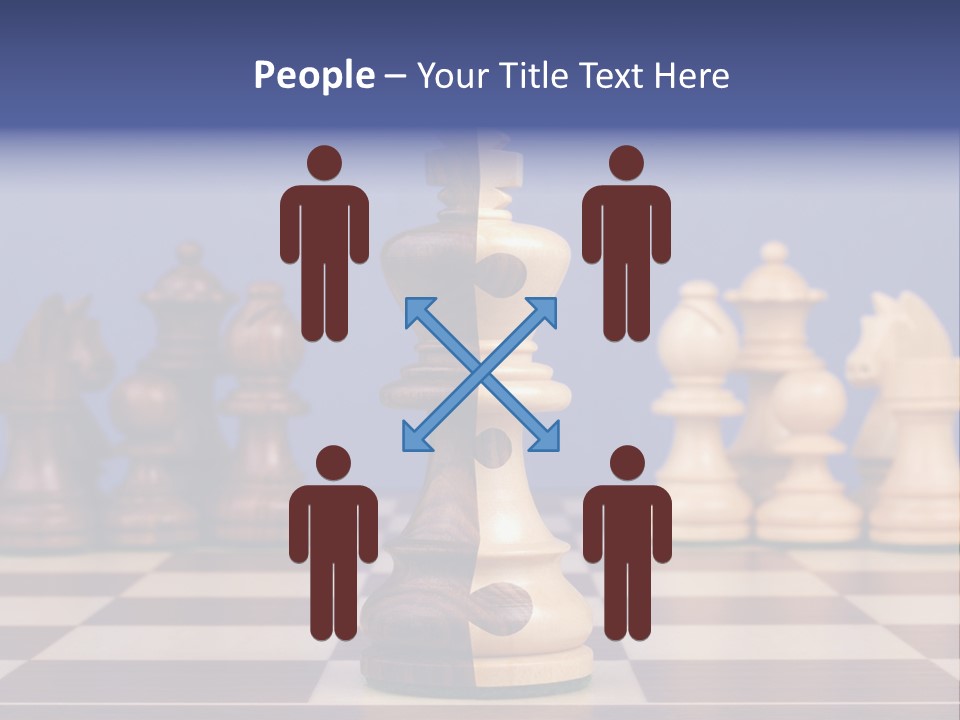 Chess Board PowerPoint Template