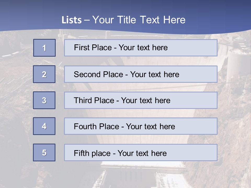 Dam PowerPoint Template
