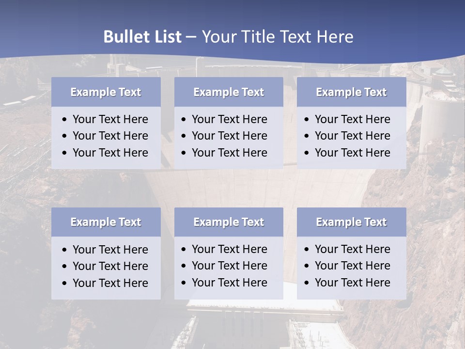 Dam PowerPoint Template