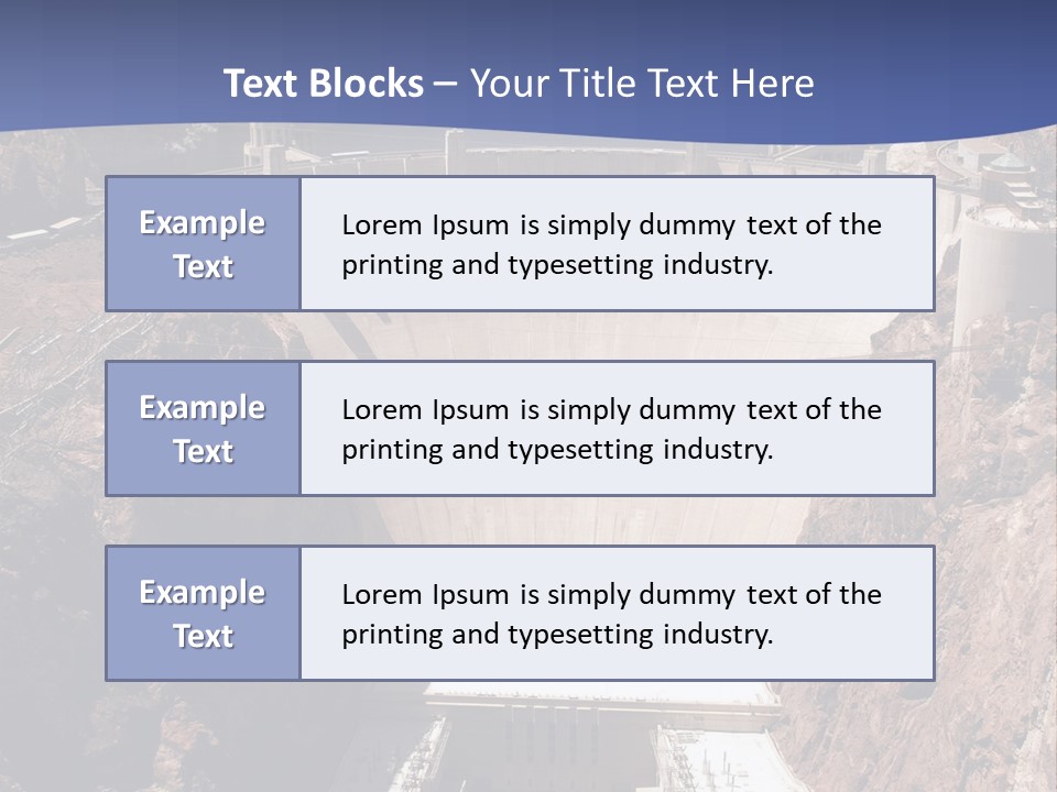 Dam PowerPoint Template