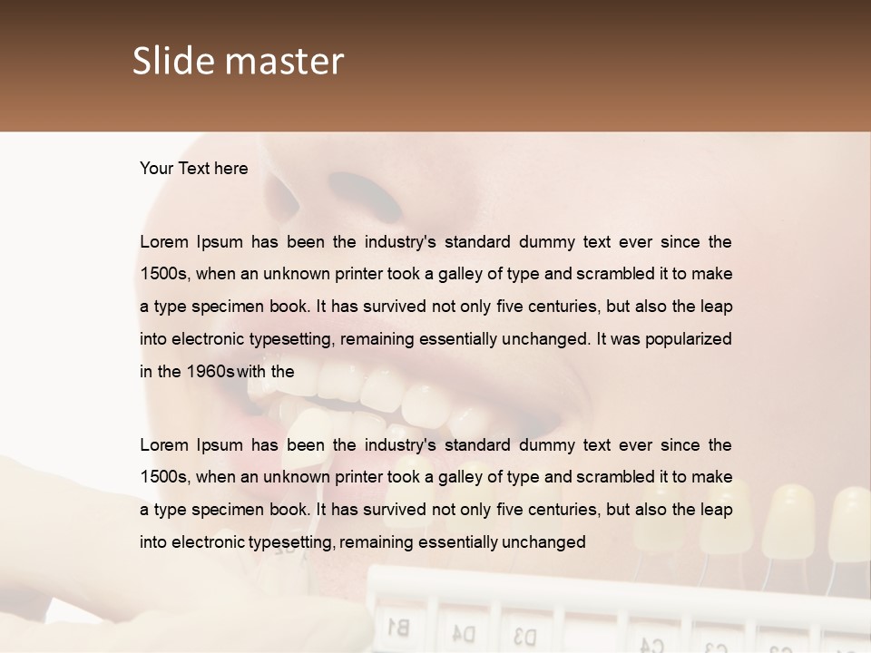 Teeth PowerPoint Template