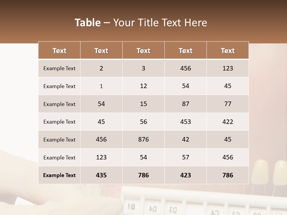Teeth PowerPoint Template