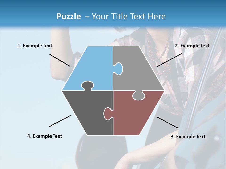 The Girl In The Car PowerPoint Template