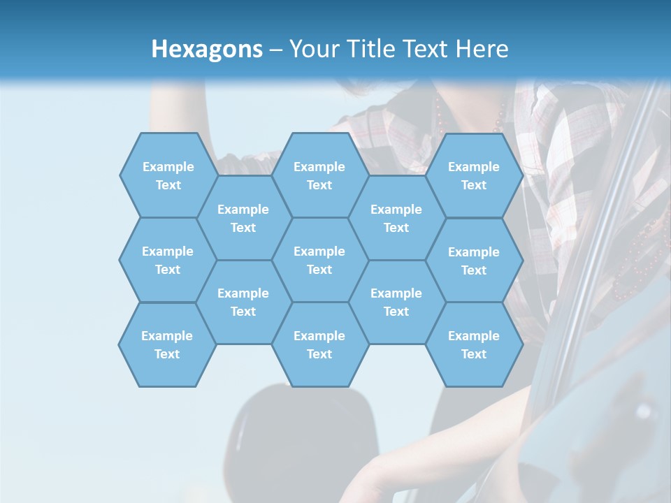 The Girl In The Car PowerPoint Template