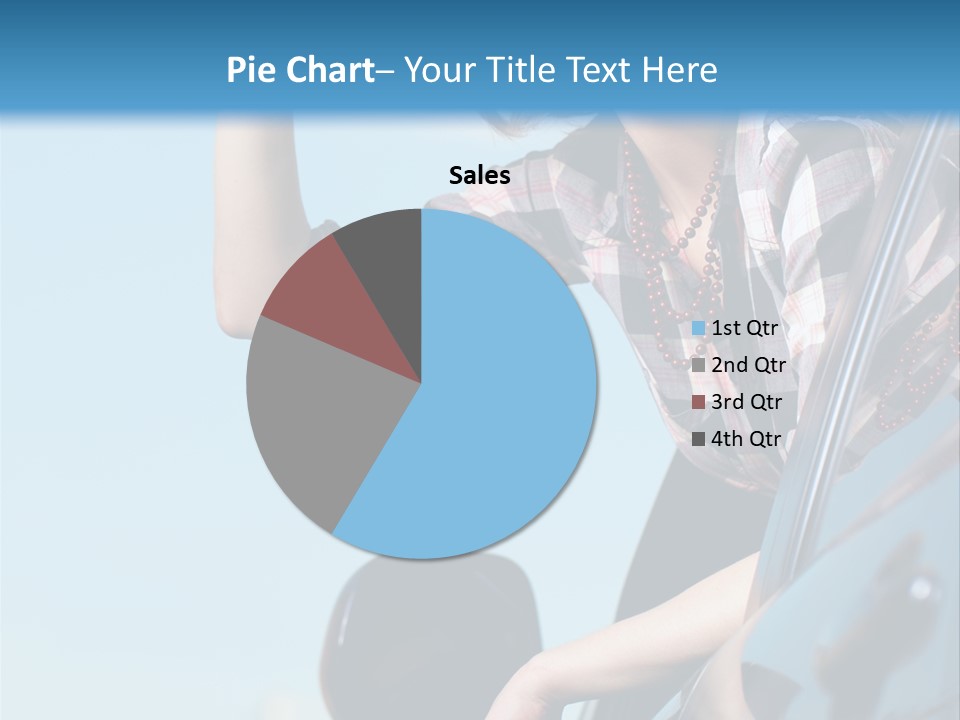 The Girl In The Car PowerPoint Template