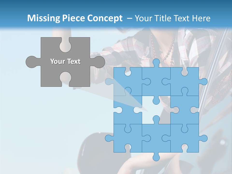 The Girl In The Car PowerPoint Template