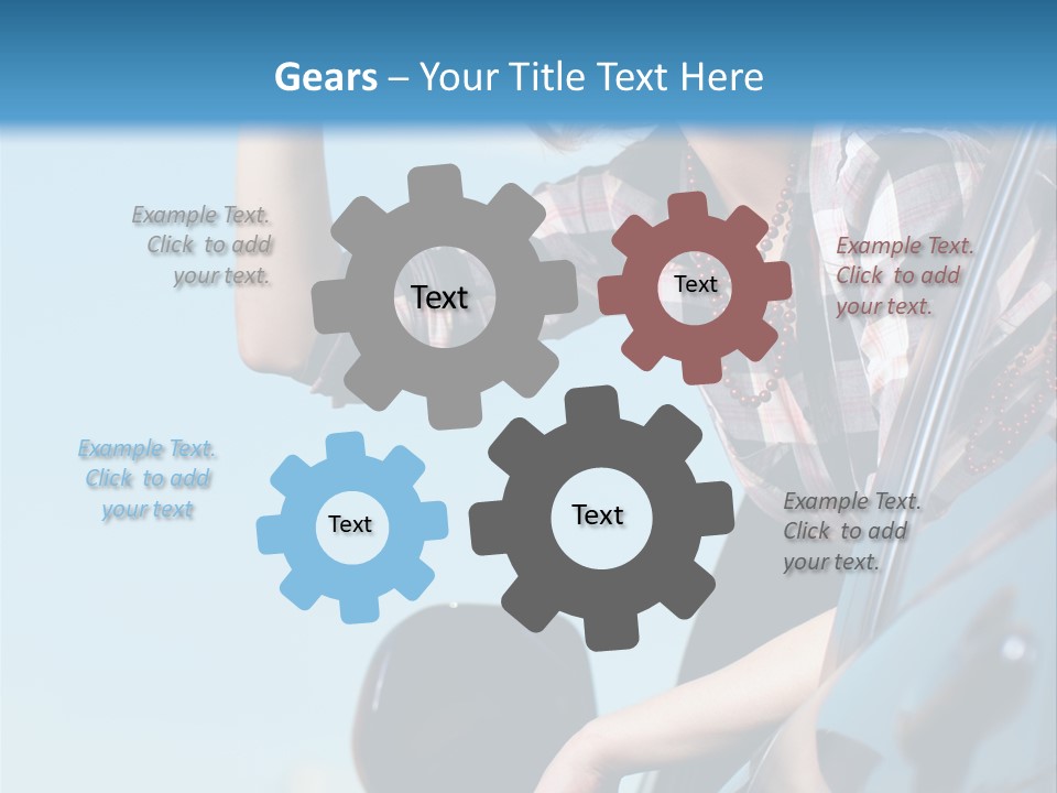 The Girl In The Car PowerPoint Template