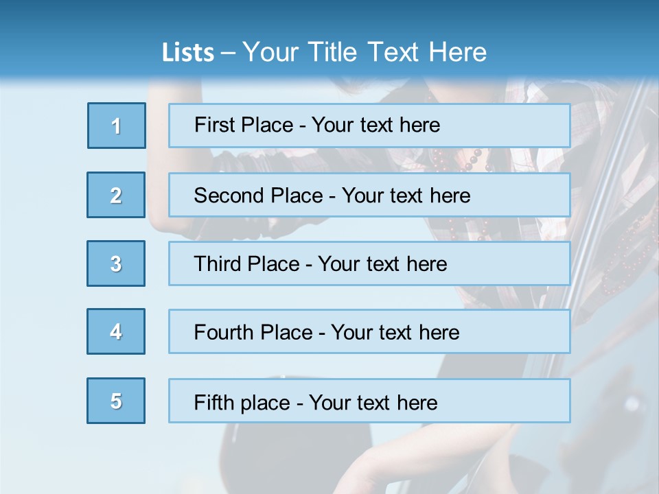 The Girl In The Car PowerPoint Template