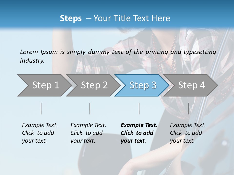 The Girl In The Car PowerPoint Template