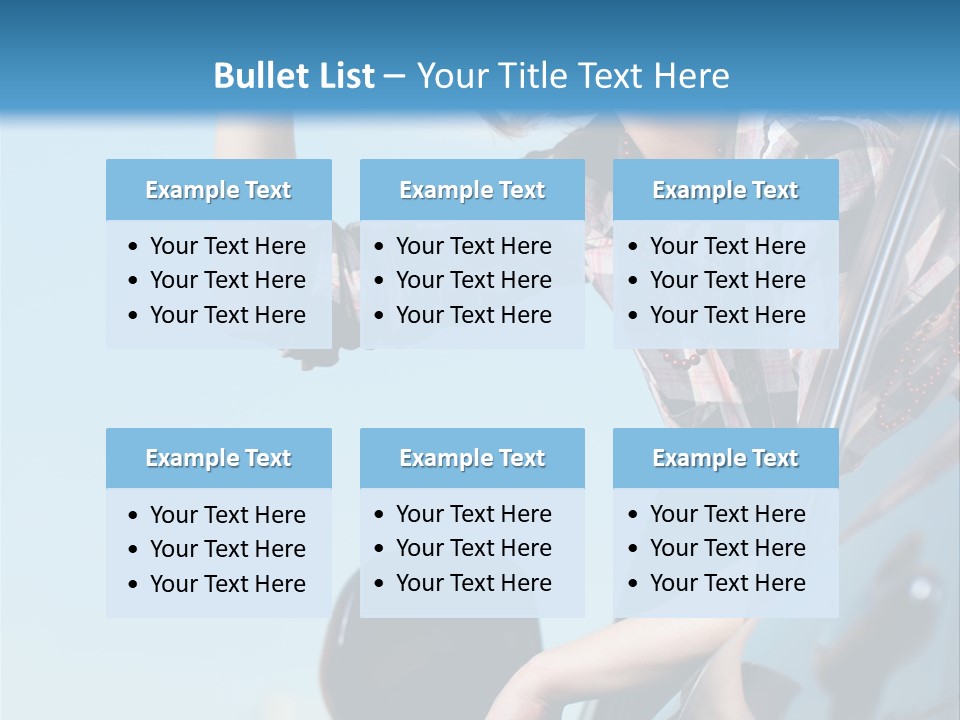 The Girl In The Car PowerPoint Template