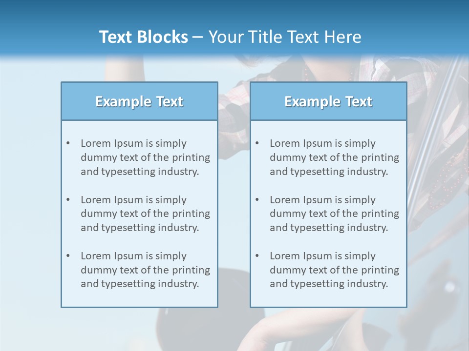 The Girl In The Car PowerPoint Template