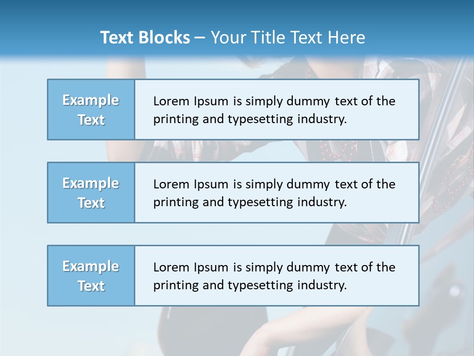 The Girl In The Car PowerPoint Template