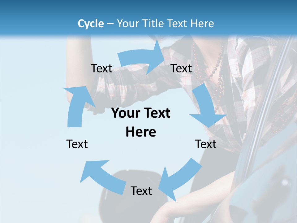 The Girl In The Car PowerPoint Template