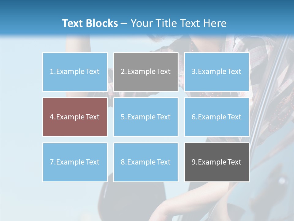 The Girl In The Car PowerPoint Template