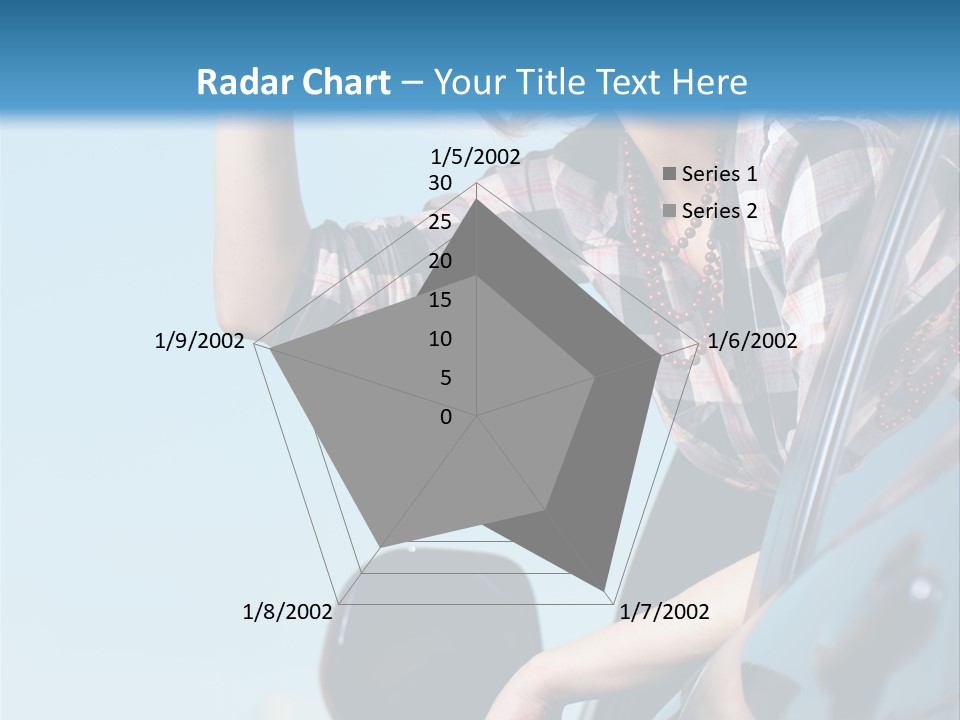 The Girl In The Car PowerPoint Template