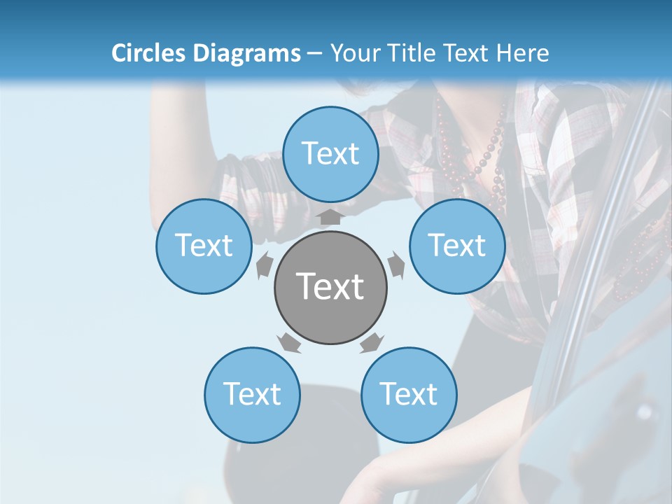 The Girl In The Car PowerPoint Template