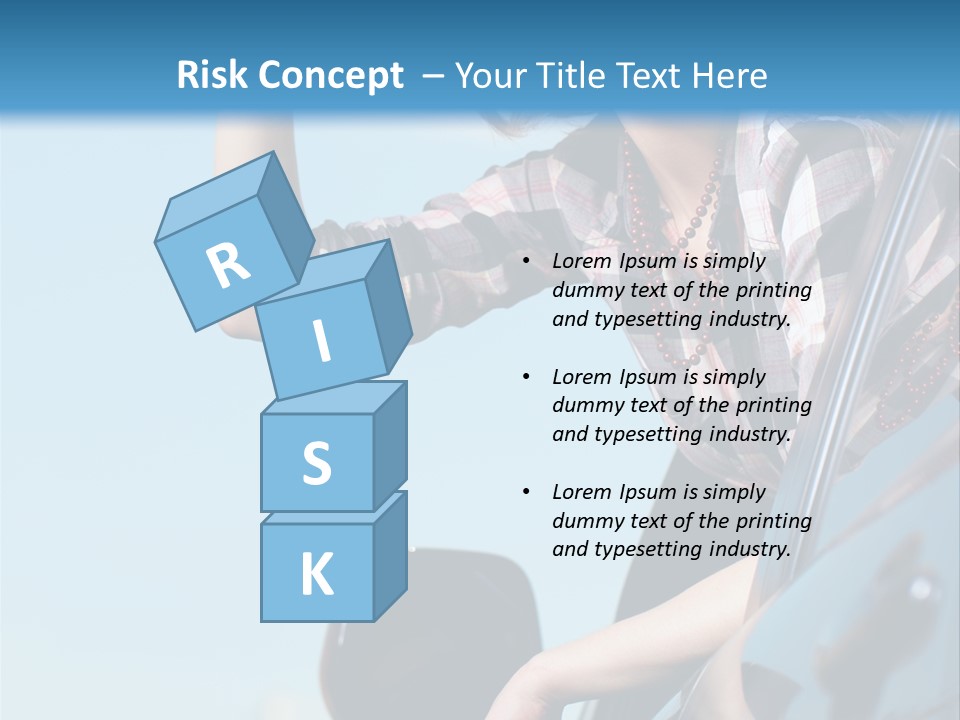 The Girl In The Car PowerPoint Template