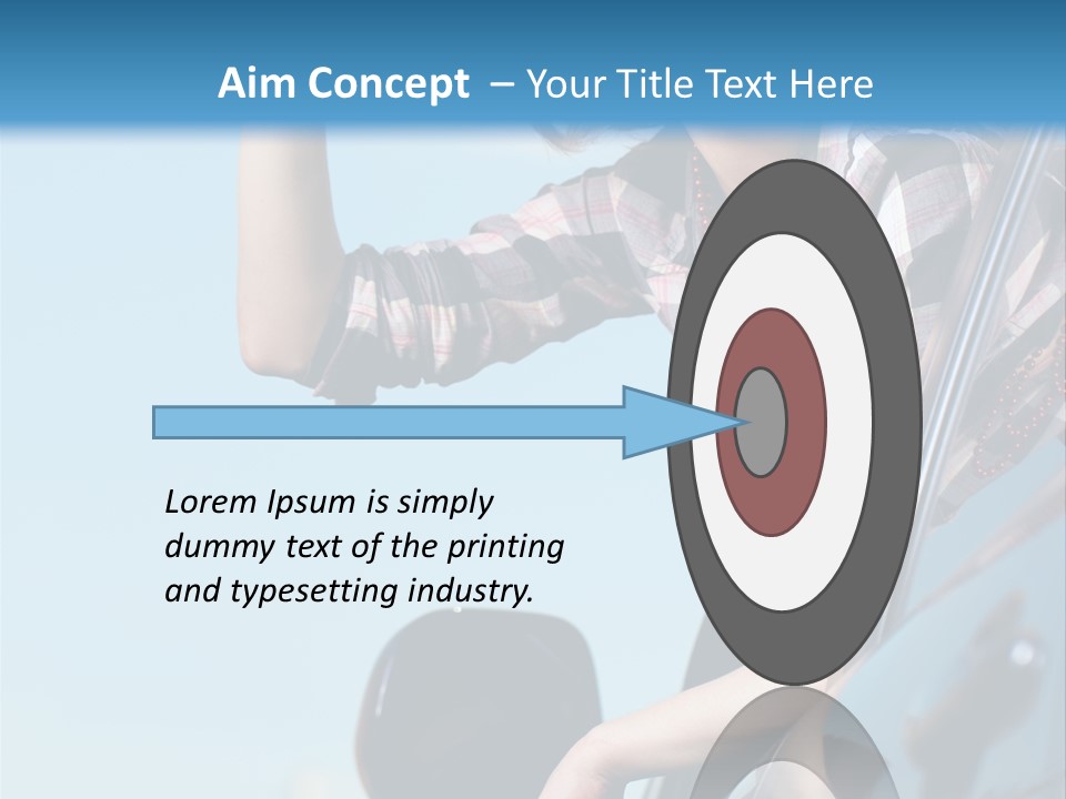 The Girl In The Car PowerPoint Template