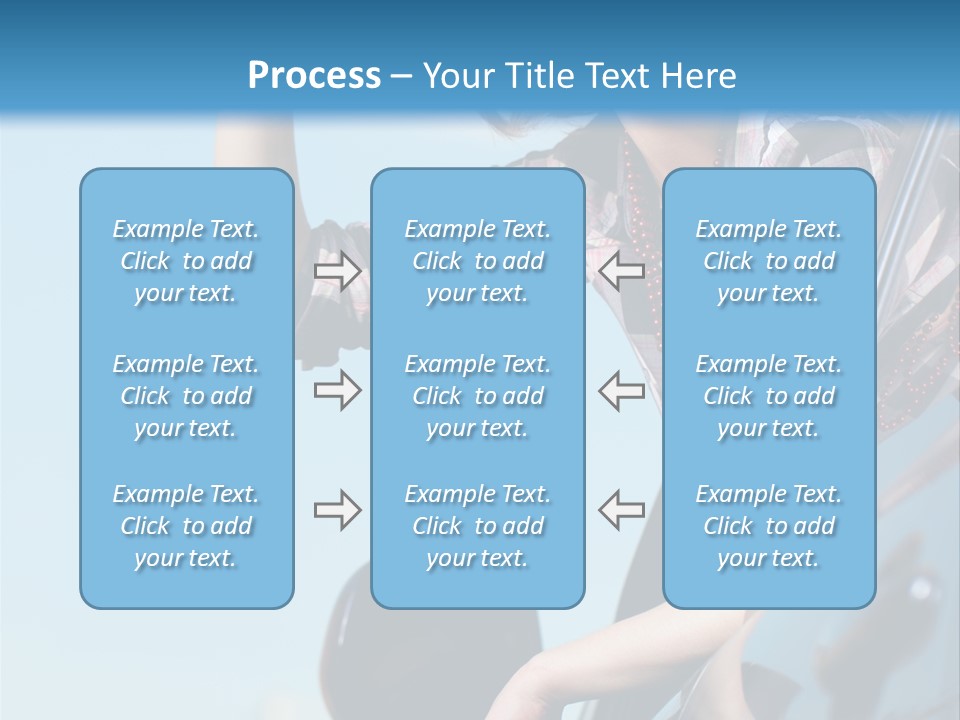 The Girl In The Car PowerPoint Template