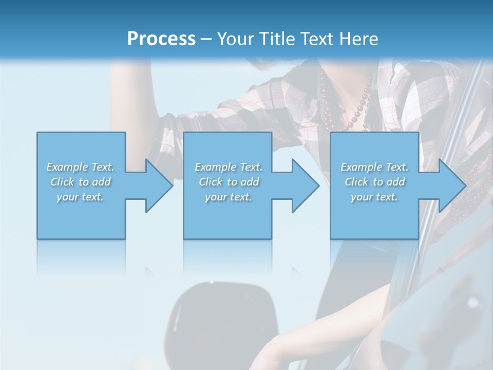 The Girl In The Car PowerPoint Template