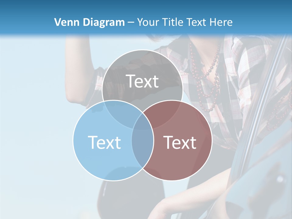 The Girl In The Car PowerPoint Template