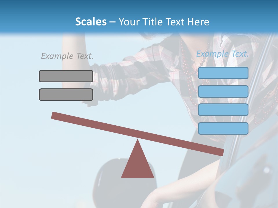 The Girl In The Car PowerPoint Template