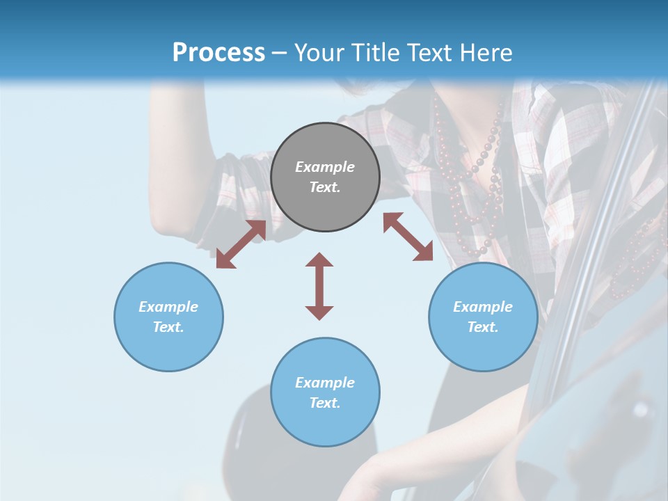 The Girl In The Car PowerPoint Template