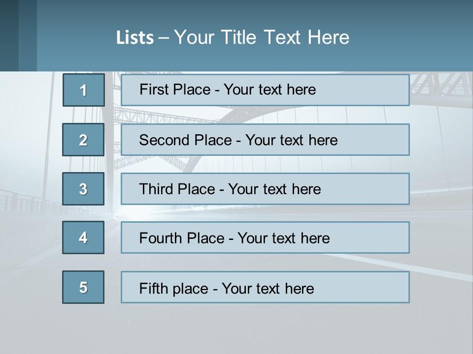 Bridge PowerPoint Template