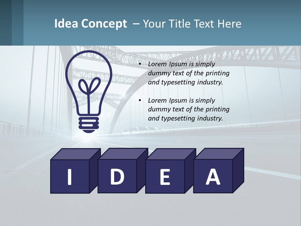 Bridge PowerPoint Template