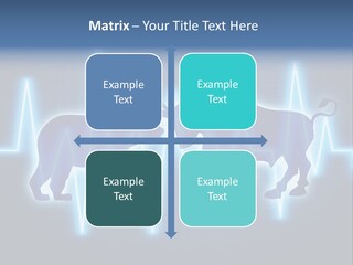 Bitcoin Is A Fight Between Bears And Bulls PowerPoint Template