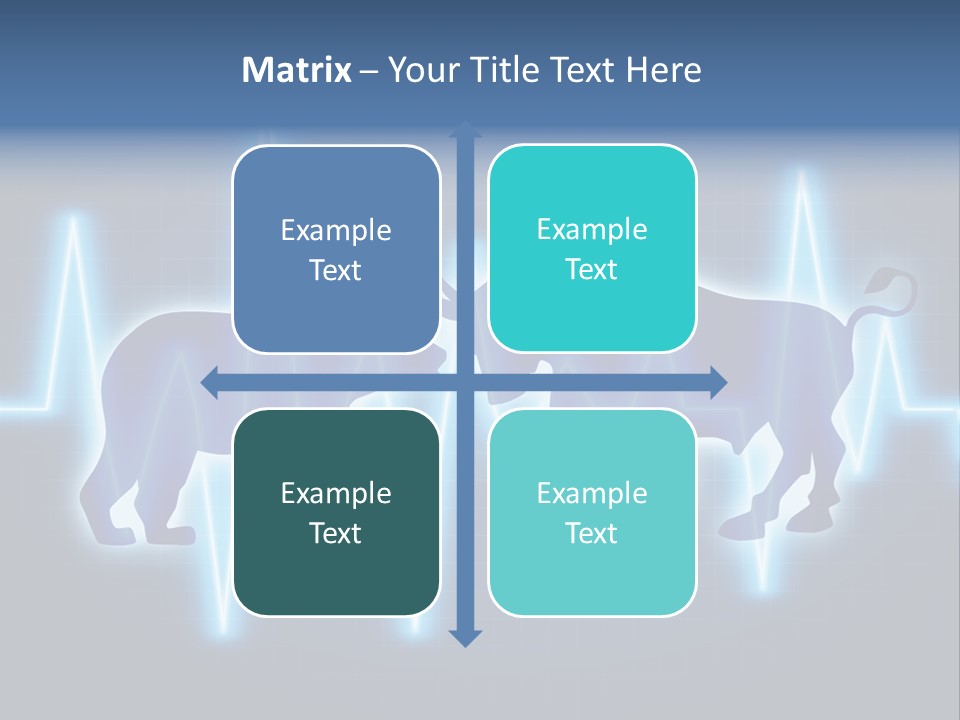 Bitcoin Is A Fight Between Bears And Bulls PowerPoint Template