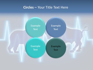 Bitcoin Is A Fight Between Bears And Bulls PowerPoint Template