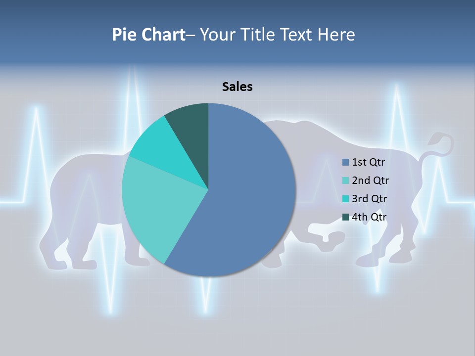 Bitcoin Is A Fight Between Bears And Bulls PowerPoint Template