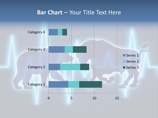 Bitcoin Is A Fight Between Bears And Bulls PowerPoint Template