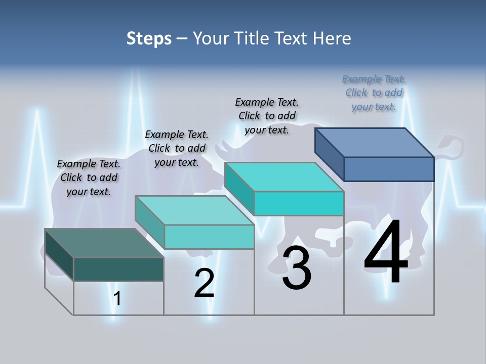 Bitcoin Is A Fight Between Bears And Bulls PowerPoint Template