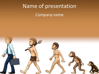 Human Evolution PowerPoint Template