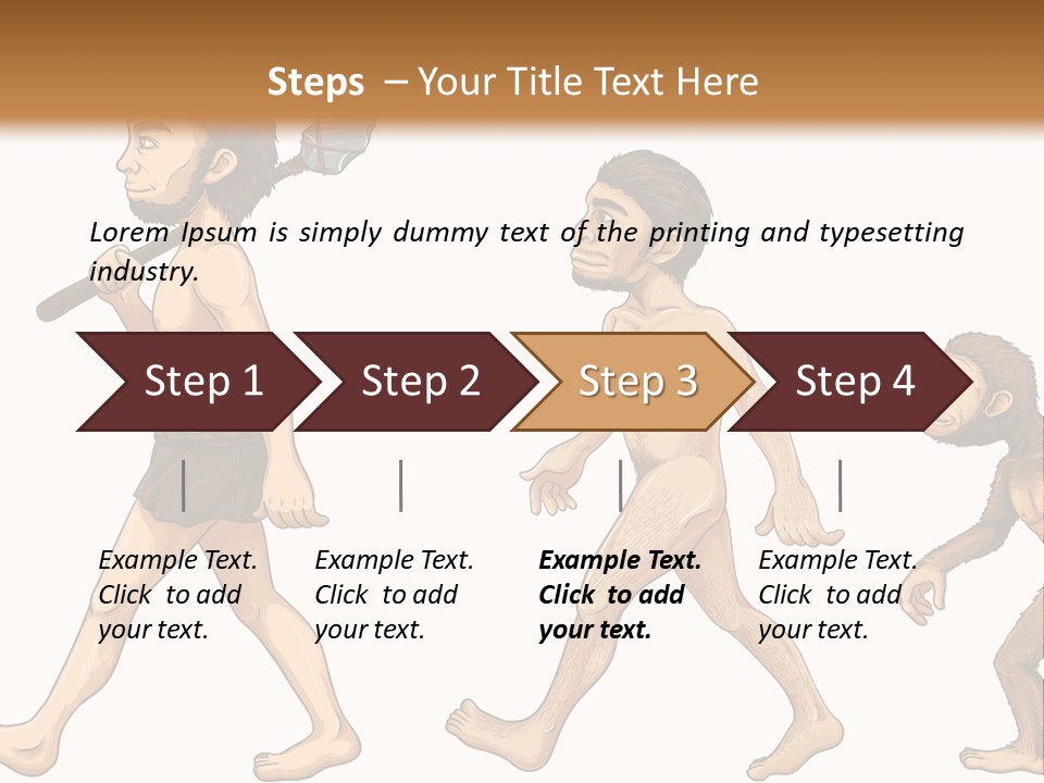 Human Evolution PowerPoint Template