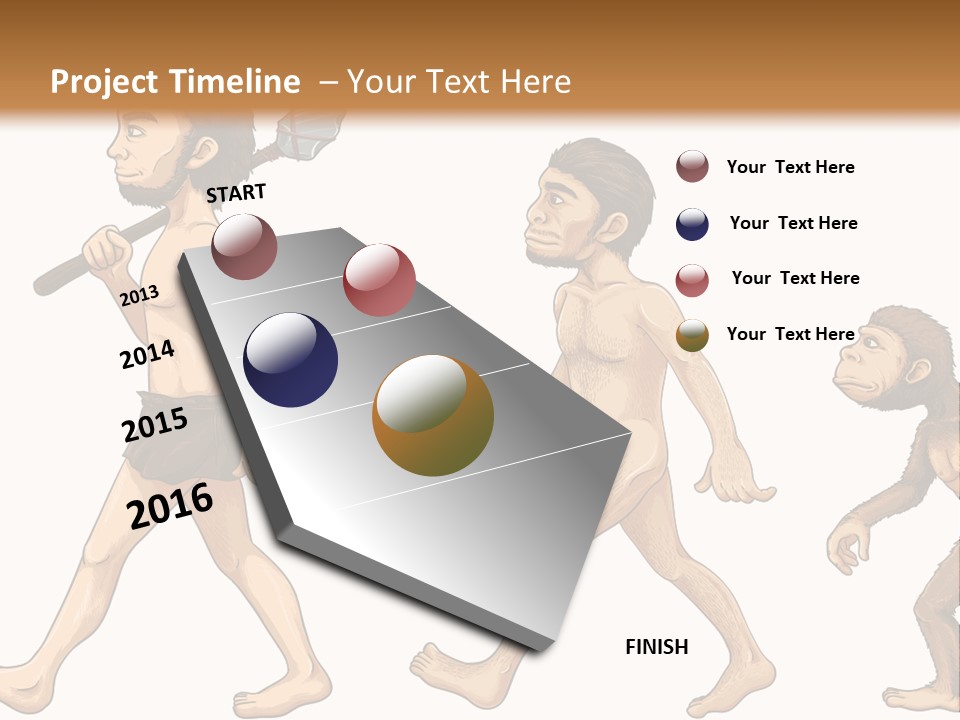 Human Evolution PowerPoint Template