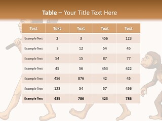 Human Evolution PowerPoint Template