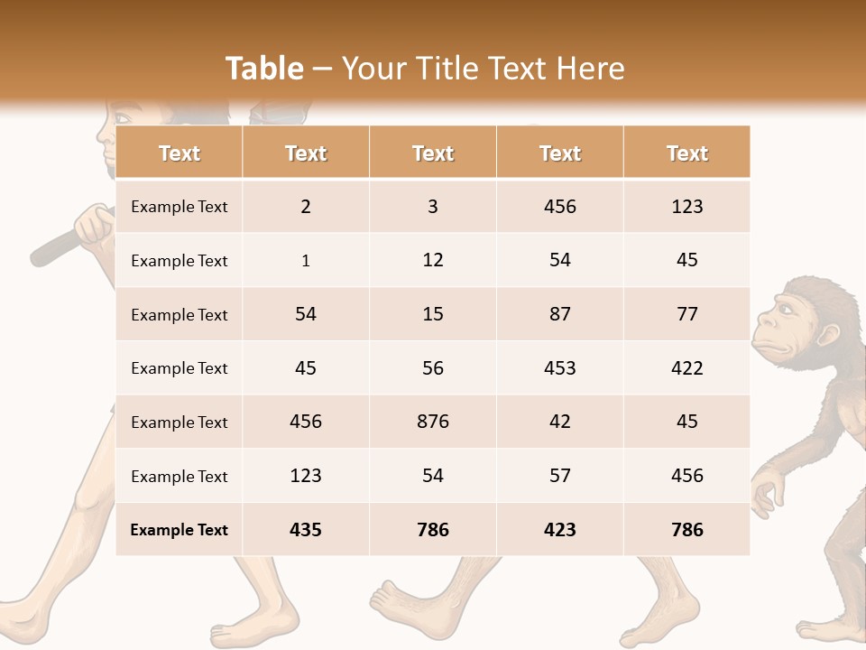 Human Evolution PowerPoint Template