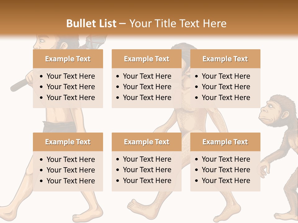 Human Evolution PowerPoint Template