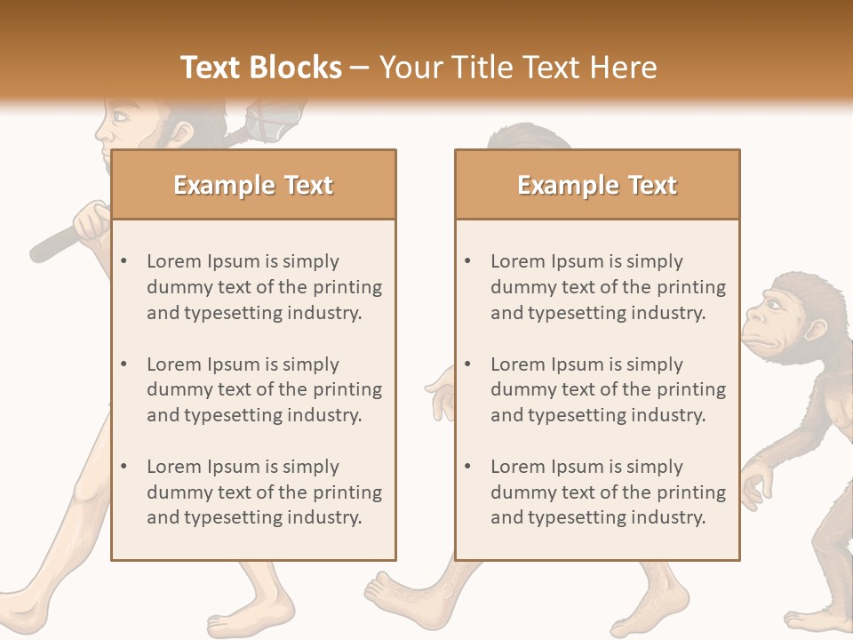 Human Evolution PowerPoint Template