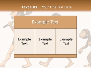 Human Evolution PowerPoint Template