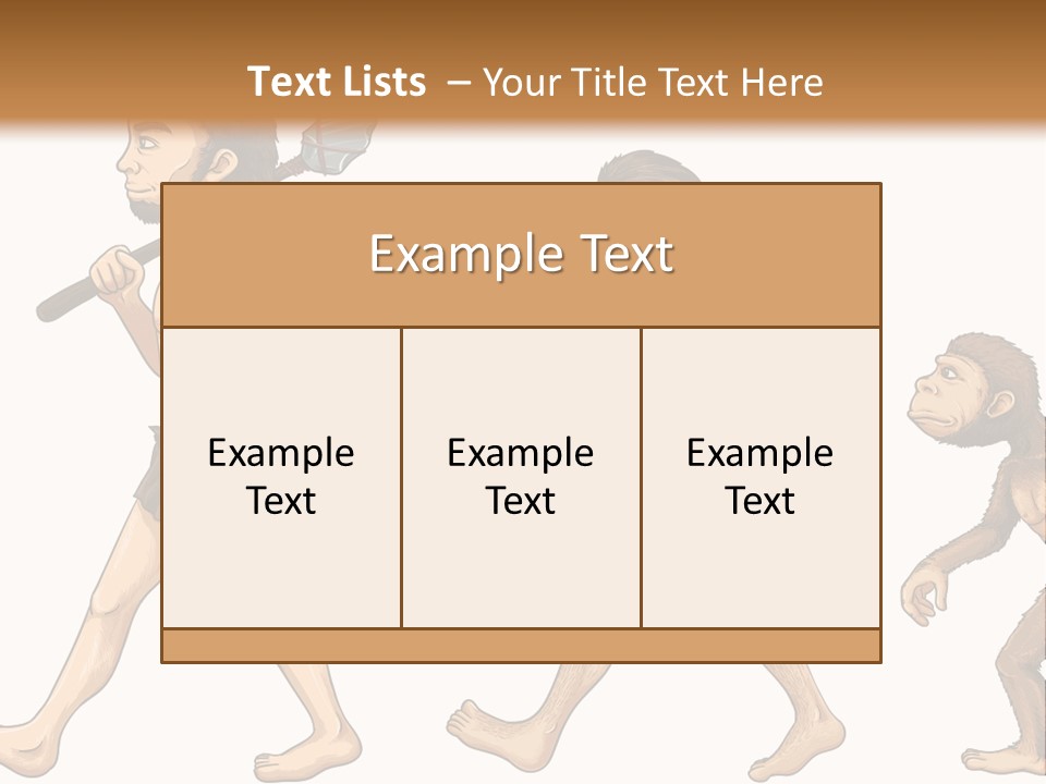 Human Evolution PowerPoint Template