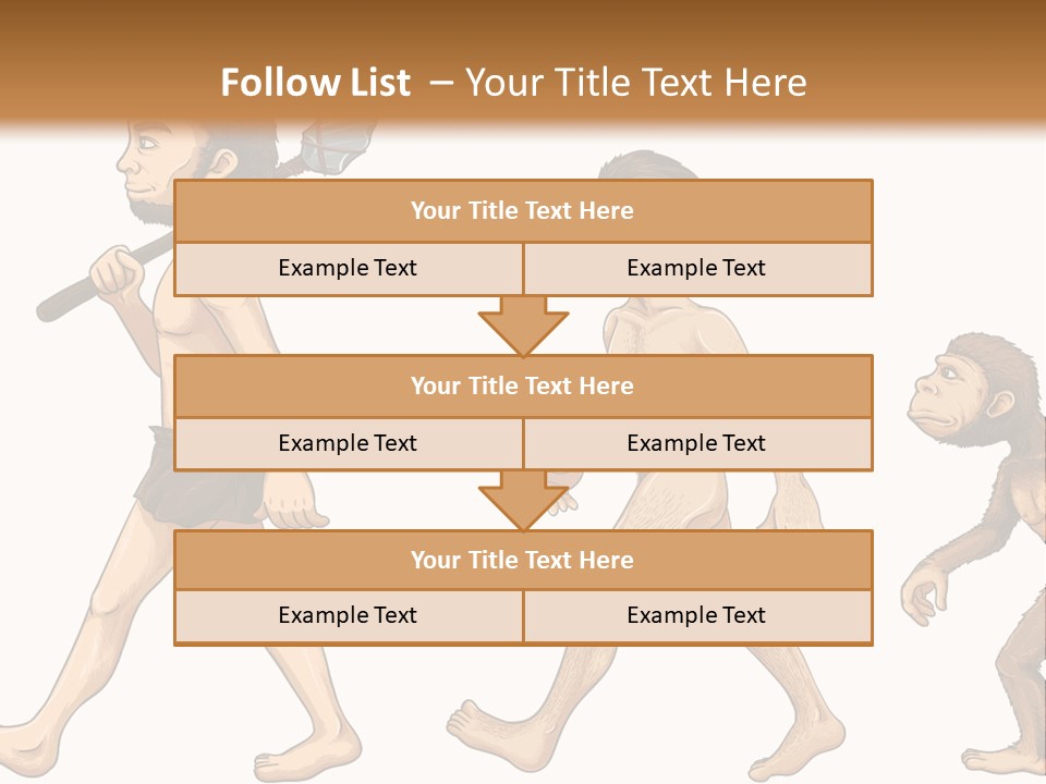 Human Evolution PowerPoint Template