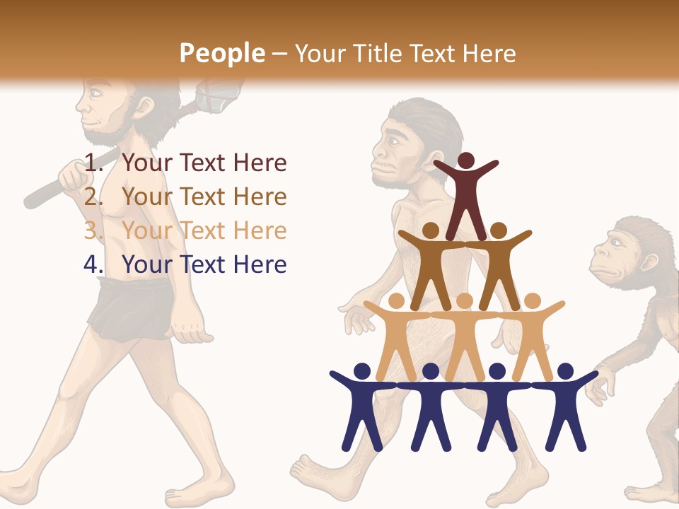 Human Evolution PowerPoint Template