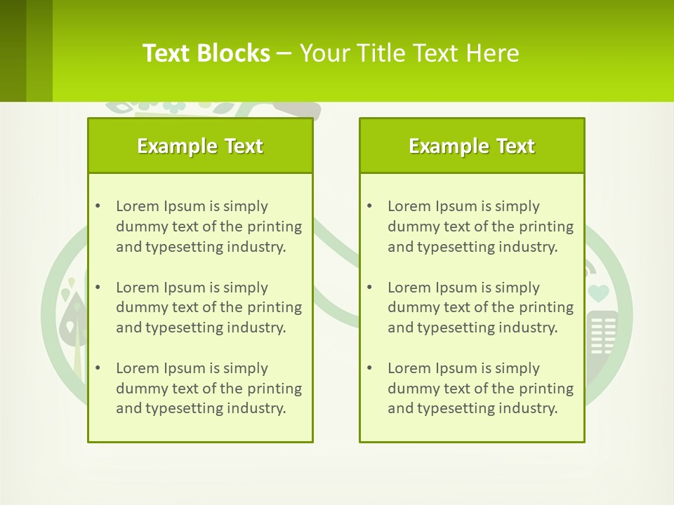 Bicycle In The City PowerPoint Template